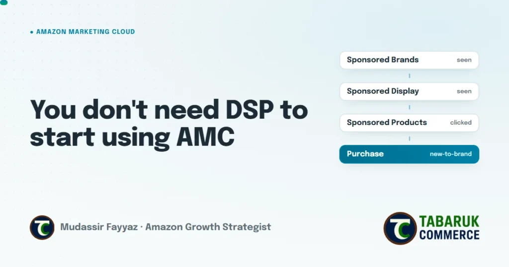 Amazon Marketing Cloud (AMC): You Don't Need DSP to Start Using It