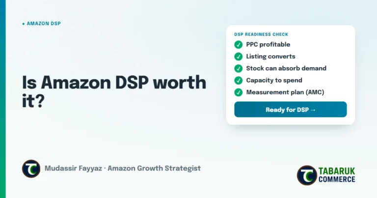 Is Amazon DSP Worth It? When a Brand Is Ready to Move Beyond Sponsored Ads