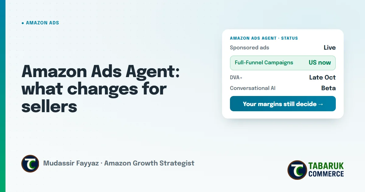 Amazon Ads Agent Explained: What unBoxed 2026 Changes for Sellers